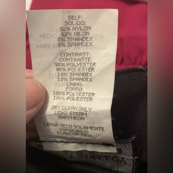 Vintage 90s Molly Malloy Velvet Panel Shift Dress Size 6 Velvet Back Sleeveless - Picture 6 of 11